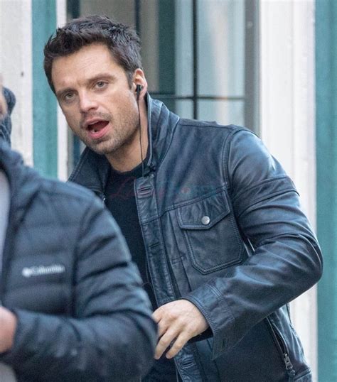 Sebastian Stan Is Still Hot On The Set Of The Falcon And