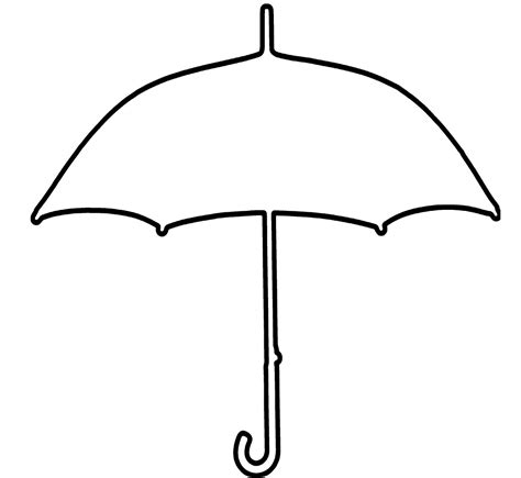 umbrella day coloring pages umbrella coloring template kids