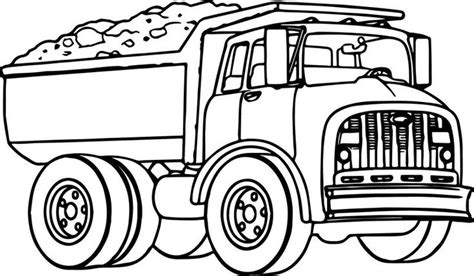 dump truck transport coloring page truck coloring pages coloring