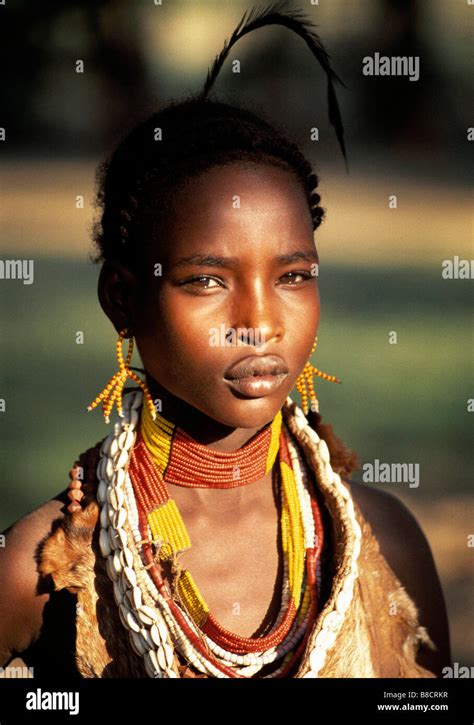 Ethiopian Tribes Woman Lower Omo Valley In Ethiopia Africa Hamer