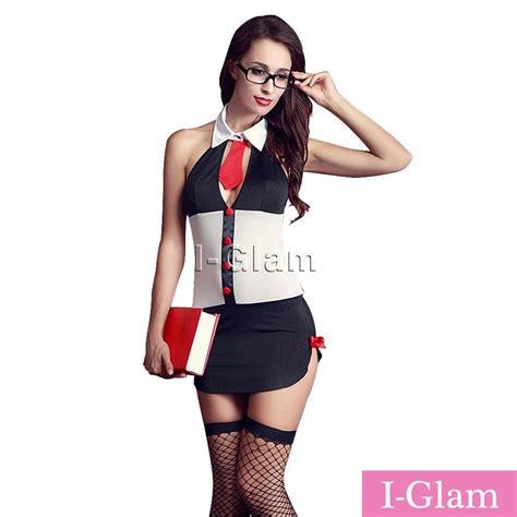 i glam sexy lingerie costume cosplay teacher complete