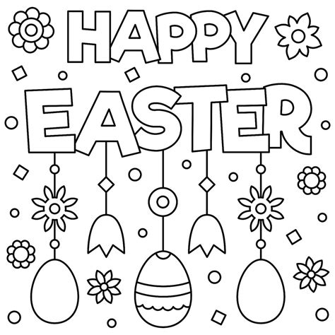 easter colouring pages  printables