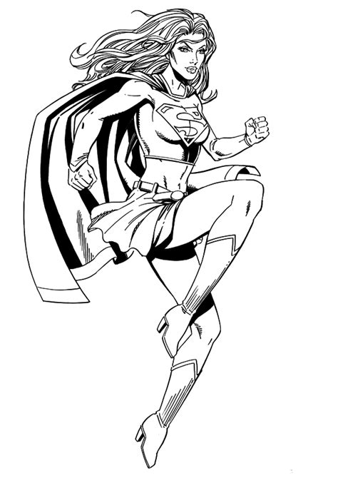 super woman cartoon clipartsco