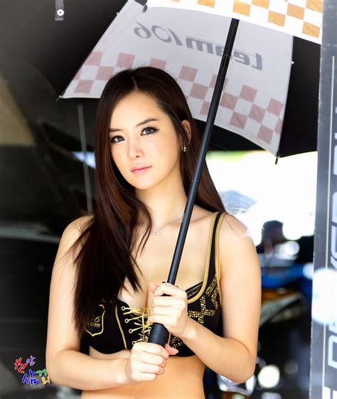 Im Ji Hye Cj Super Race R5 2012 Alluring Asian Girls