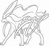 Suicune Lineart Deviantart Favourites Add sketch template