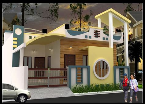 modern front elevation  residential building joy studio design