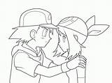 Ash Coloring May Pokemon Deviantart Ketchum Pages Drawing Lineart Sheets Colouring Moxie2d Cool Popular Library Getdrawings sketch template