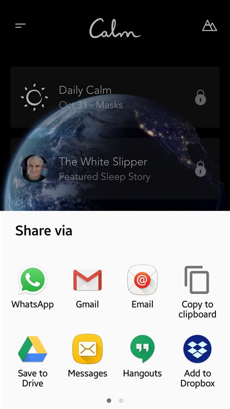 share button  android app stack overflow