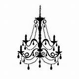 Chandelier Clipart Silhouette Wall Transparent Background Chandeliers Drawing Clip Room Tiffany Getdrawings Decor  Coloring Simple Giant Draw Svg Lustre sketch template