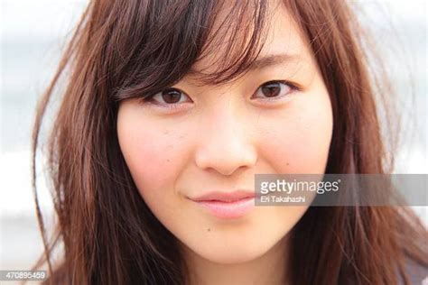 Asian Woman Face Close Up Bildbanksfoton Och Bilder Getty Images