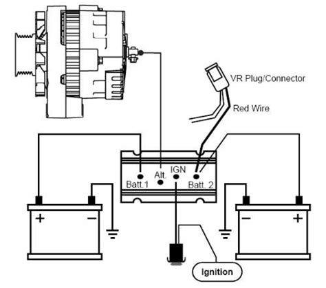 battery isolator wiring diagram  images