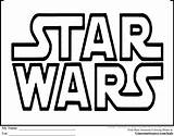 Wars Coloring Star Pages Logo Lego Birthday Kids Cake Starwars Printable Stencil Chewbacca Stars Cartoon Printables Font Drawing Diy Entitlementtrap sketch template