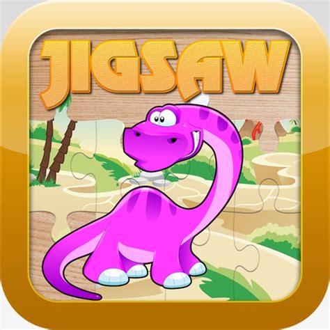 dinosaur jigsaw puzzles learning game   kids toddler