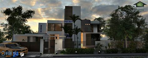 modern minimalist house  storey rooftop residence jjm builders