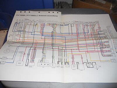 yamaha wiring diagram xvl xvlc ebay