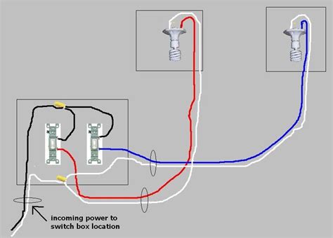 wiring  switches   light