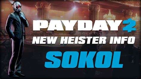 payday   heister information sokol golden grinsokol character pack youtube