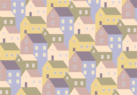 houses pattern background   vector art stock graphics