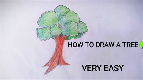 draw  tree  kids easy  youtube