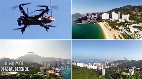 hong kongs   drone video  stunning km chocolate delivery stunt  months