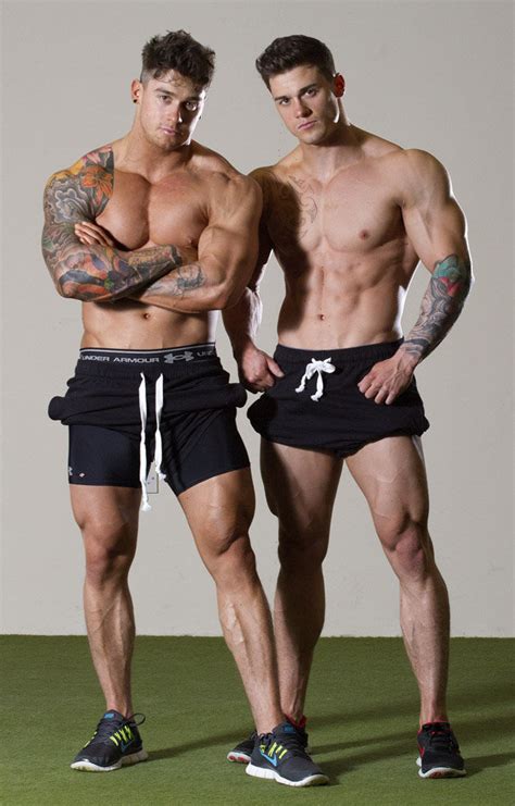 bodybuilding twin brothers identical physiques daily star
