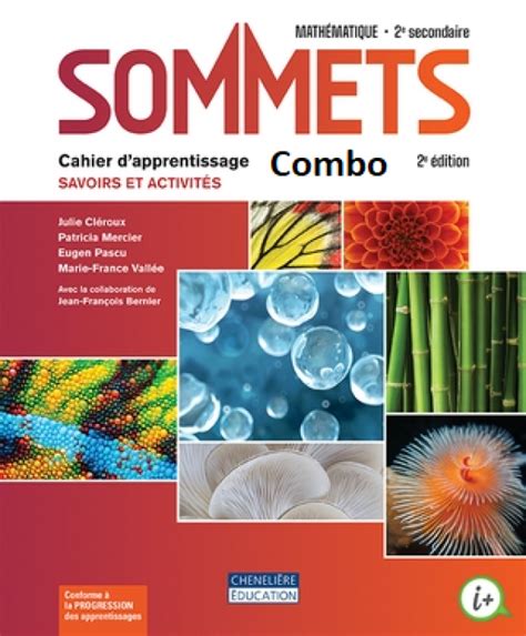 sommets sec   edition combo cahier dapprentissage version