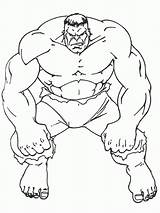 Hulk Coloring Kids Pages Printable Incredible Colouring Book Strong Library Clipart Angry Cartoon sketch template