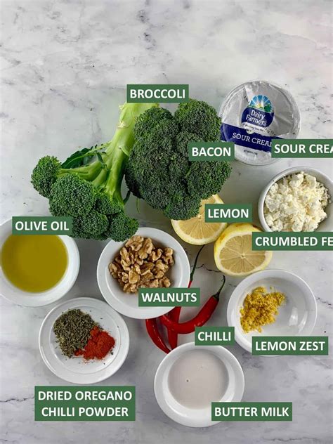 Low Carb Broccoli Salad And Dreamy Feta Dressing Salads