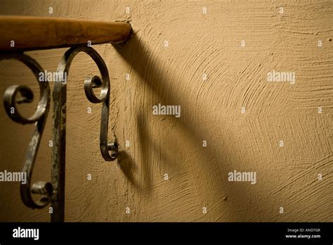 fashioned bannister  res stock photography  images alamy