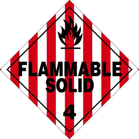class   flammable substances placards  labels   cfr  hazmat tool