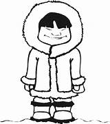 Inuit Coloring Smile Sweet Pages Drawing Eskimo Color Awesome Getdrawings Getcolorings Close Girl sketch template