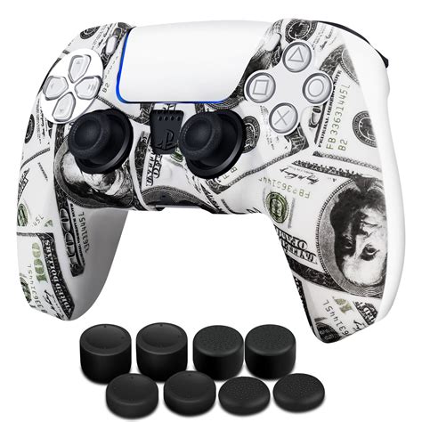 controller cover skin case  thumb grips set compatible  sony ps playstation