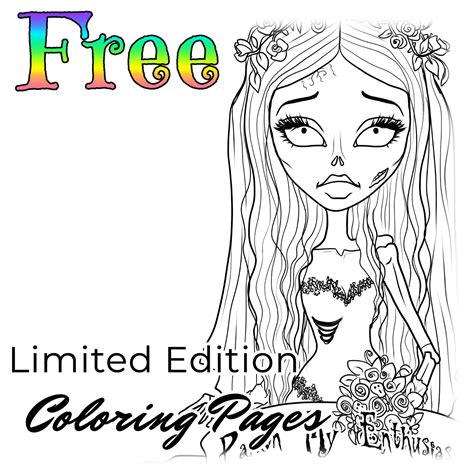 limited edition coloring pages faery ink