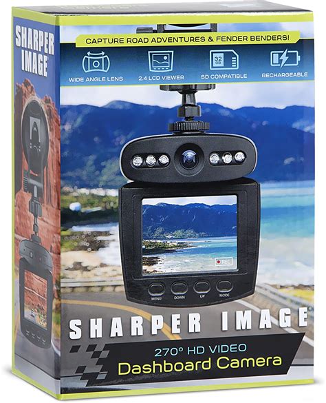 sharper image car dashboard camera