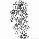 Krishna Xcolorings Yashoda Balarama sketch template