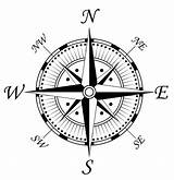 Compass sketch template