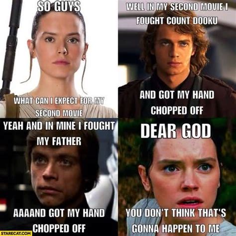 Hilarious Rey Star Wars Meme Image Quotesbae