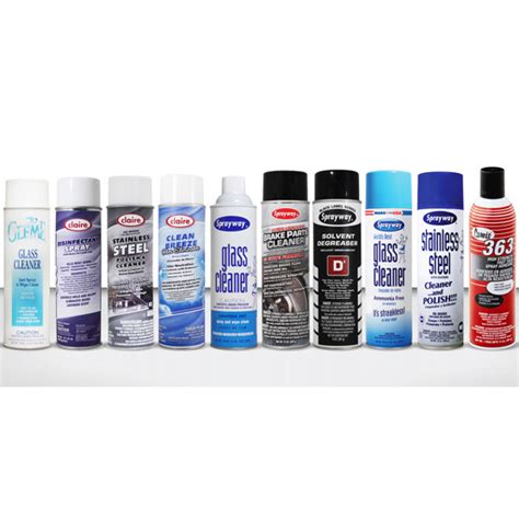 sprays  aerosols  pack solutions