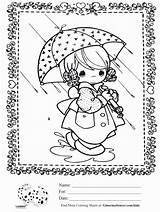 Coloring Rainy Pages Popular Kids sketch template