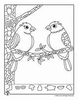 Birds Hidden Puzzle Activity Woojr Printable Pages Kids Valentine Activities Puzzles Children Bird Worksheets Woo Jr Print Printables Objects Find sketch template