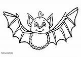 Bat Pipistrelli sketch template