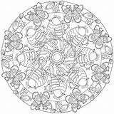 Mandala Coloring Spring Butterfly Designs Butterflies Stamping Tulips Birds Printables Color Craftgossip sketch template