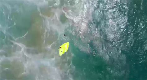 lifeguard drone saves    day