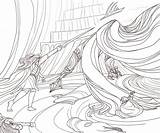 Eowyn Coloring Nazgul Critiques Round Pose Sleeping Designlooter 68kb sketch template