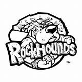 Midland Rockhounds Logo Svg Vector sketch template