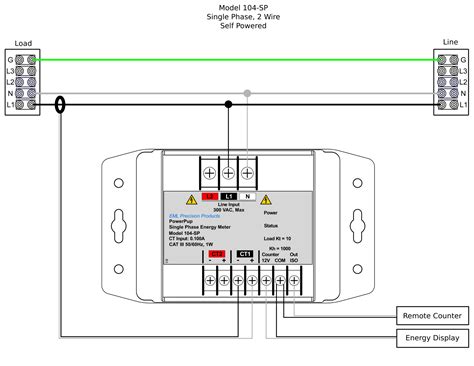 model  high reliability energy meter wiring diagram eml precision