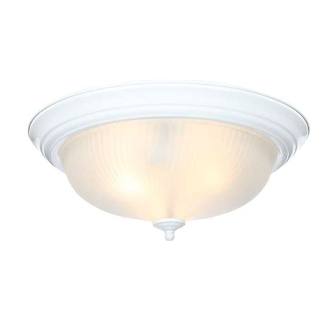 flushmount ceiling light fixture  bulb white flush mount glass shade  ebay
