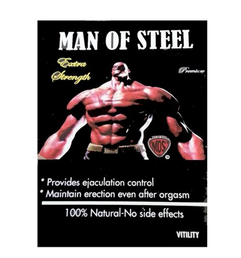 Man Of Steel Pills 1ct Sex Enhancement Pill I Supplements®