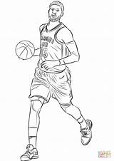 Curry Ausmalbilder Sheets Westbrook Player Kolorowanka Seth Drukuj sketch template
