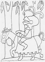 Martino Ridders Kleurplaten Martinho Chevalier Prinsessen Kastelen Maestraemily Desenhos Ridder Malvorlagen Moyen Sprookjes Jordi Ritter Kasteel Sant Middeleeuwse Kleurplaat Paard sketch template